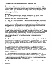 Climate Adaptation and Building Resilience information note - June 2022